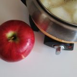 林檎を煮ました