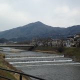 高野川と比叡山